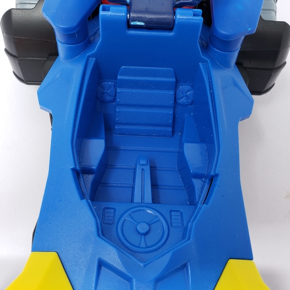 Imaginext Fisher Price DC Super Friends Legends of Batman Deluxe Batmobile Blue - Picture 6 of 16